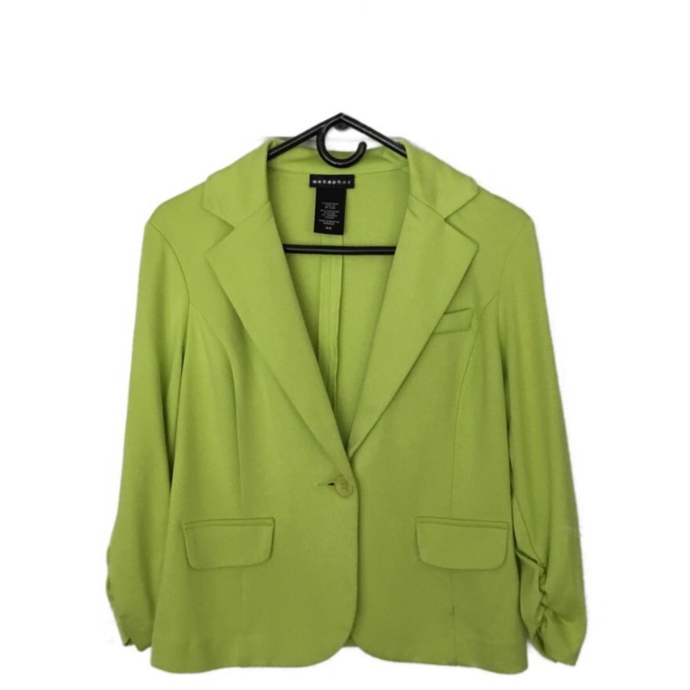 Neon Green Coat Jacket